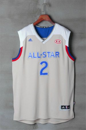 Maillot De Basket All Star 2017 NBA East Kyrie Irving 2 Gris